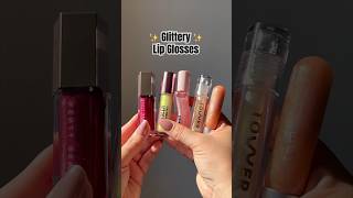 Glittery Lip Glosses // Relax & Watch Me Swatch My Favorite Shimmer Lippies! 🫦✨