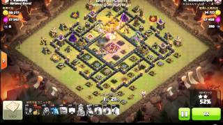 TH9 vs TH10 重ゴレ 星2 Romanesque