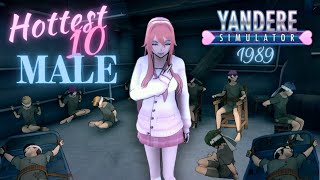 Kidnapping the Top 10 Hottest Male | Yandere Simulator 1989 Mode