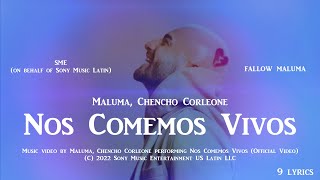 Maluma, Chencho Corleone - Nos Comemos Vivos (Letra/Lyrics)