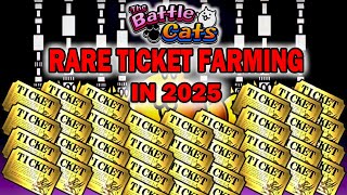 How to Farm RARE TICKETS in 2025 Legit Way [The Battle Cats]