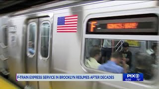 MTA launches rush-hour express service for F train