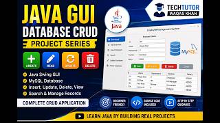 Java GUI CRUD Project Session #04 | Retrieve Operation using JAVA Tables and MYSQL