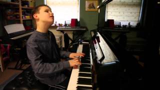 Piano virtuoso will blow you away - despite being 10 and blind