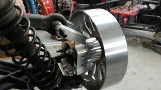 HPI Baja Twin motors wheel prototype 9 cells