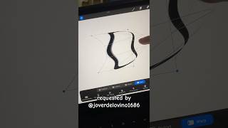Procreate animate & warp tutorial #requested by @joverdelovino1686 #procreate #tutorial #warp #art