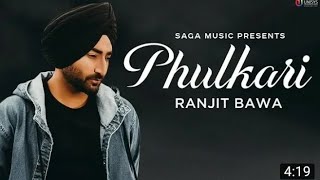 Pulkar || whatsapp status Video || New panjabi Love Song By Ranjit Bawa..😘