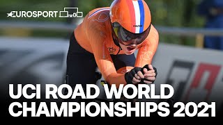 UCI Road World Championships 2021 | Junior Flanders Time Trial Women | Cycling | Eurosport