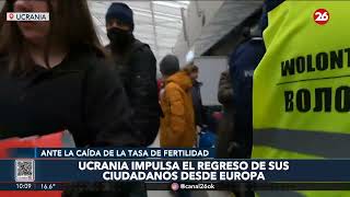 Ucrania impulsa el regreso de sus ciudadanos desde Europa