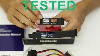 Extra USB Ports for PC : Inateck USB 3.0 Pci Express Card Review \u0026 Tested