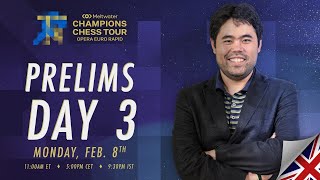 $1.5M Meltwater Champions Chess Tour: Opera Euro Rapid | Day 3 | Commentary by P.  Leko \u0026 T. Sachdev