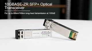 SFP+ 10G ZR Optical Transceiver Compatible Module Testing on Dell S4112F-ON Switch | QSFPTEK