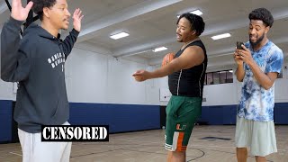 Bricked Up Playing Basketball Prank!