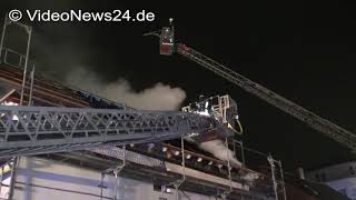 26.10.2017 - VN24 - Fachwerkhaus in Dortmund fängt Feuer - Dachstuhl ausgebrannt