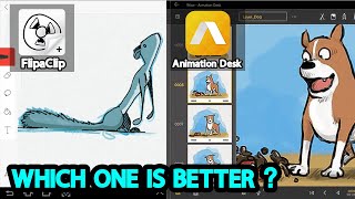 FlipaClip vs Animation Desk