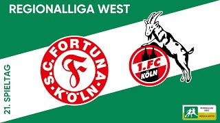 Wer behält im Stadtduell die Oberhand? I Fortuna Köln - 1.FC Köln II I RL West