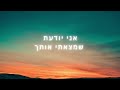 הולכת איתך נרקיס מילים sing with fun