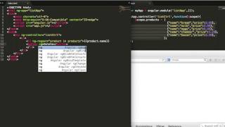 Displaying list items using ng-repeat