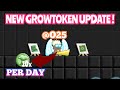 New Growtoken Update 2024 🙂✅️: Earn 10+ Growtokens Per Day !? | Growtopia