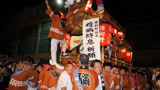 令和3年 猪飼野 ぶんまわし/担ぎ上げ 御幸森天神宮夏祭り