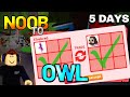 TRADING From RIDE POTION to OWL in 5 Days! Adopt Me