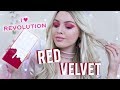 TESTING RED VELVET PALETTE | I HEART REVOLUTION