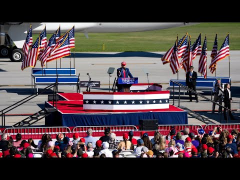 LIVE: Trump holds rally in Wildwood, New Jersey
