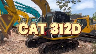 CAT 312D excavator in stock, perfect condition and low working hours! Free to ask!