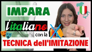 Impara l'italiano con la TECNICA DELL'IMITAZIONE: copia i madrelingua - Lezione #1 🇮🇹