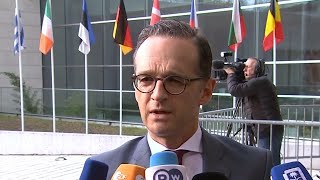 Außenminister Heiko Maas: \