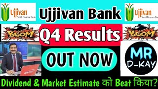 ujjivan small finance bank share latest news🔥Ujjivan Bank Q4 results 2024 | Ujjivan Bank share