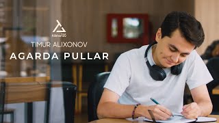 Timur Alixonov - Agarda Pullar | KLIP PREMYERASI