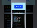 Button Hover Animation HTML CSS #shorts #hover