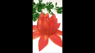 Tomato Lotus Flower
