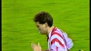 1993 October 20 Atletico Madrid Spain 1 OFI Crete Greece 0 UEFA Cup