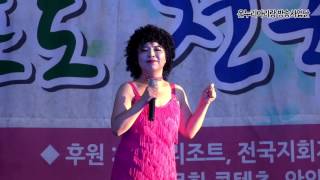 가수 심미애  - 럭키, 오로지 (제1회 안양청포도 전국가요제, 초대가수) 2016, 8, 28