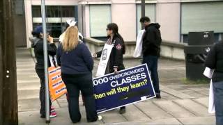 Week two of rotating strike by BC teachers