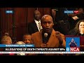 Ramaphosa farm theft | Allegations of death threats against MPs