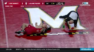Top Pins from Day 1 of the 2024 Big Ten Wrestling Championships | Big Ten Wrestling