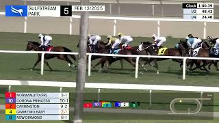 Gulfstream Park Carrera 5 - 9 de Febrero 2025