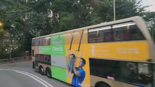 九巴235M路線AVBWU352 SY9678安蔭往葵芳站全程行車片段：