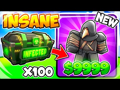 OPENING 100 CRATES for COSMIC PLAGUE DOCTOR...