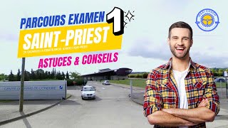 PARCOURS CENTRE D'EXAMEN DE SAINT PRIEST - LYON 2024