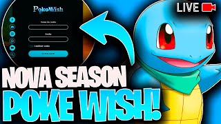 🛑LIVE ON🛑ABRIU!!! NOVA SEASON POKE WISH! NOVO POKETIBIA MOBILE E PC 2025! BASE GBA!