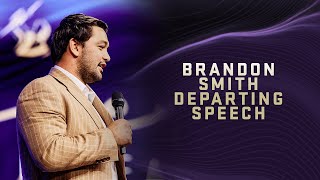 Brandon Smith Departing Speech | 2022 POTY