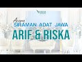 ACARA SIRAMAN ADAT JAWA - ARIF & RISKA