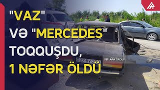 Dəhşətli qəzada ölən və xəsarət alanlar var - HADİSƏ YERİNDƏN GÖRÜNÜTLƏR – APA TV