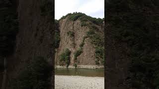 古座川の一枚岩 和歌山県古座川町