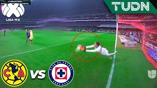 ¡MALAGÓN EN PLAN GRANDE! Segunda atajada | América vs Cruz Azul | CL2024 - Liga Mx Final | TUDN