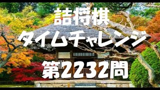 詰将棋タイムチャレンジ・第2232問